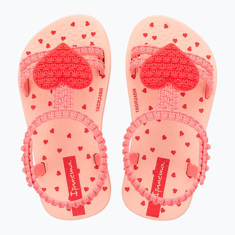 Ipanema My First Baby beige/pink/red children's sandals 2