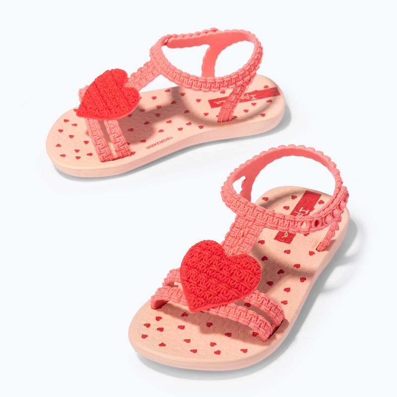 Ipanema My First Baby beige/pink/red children's sandals 3