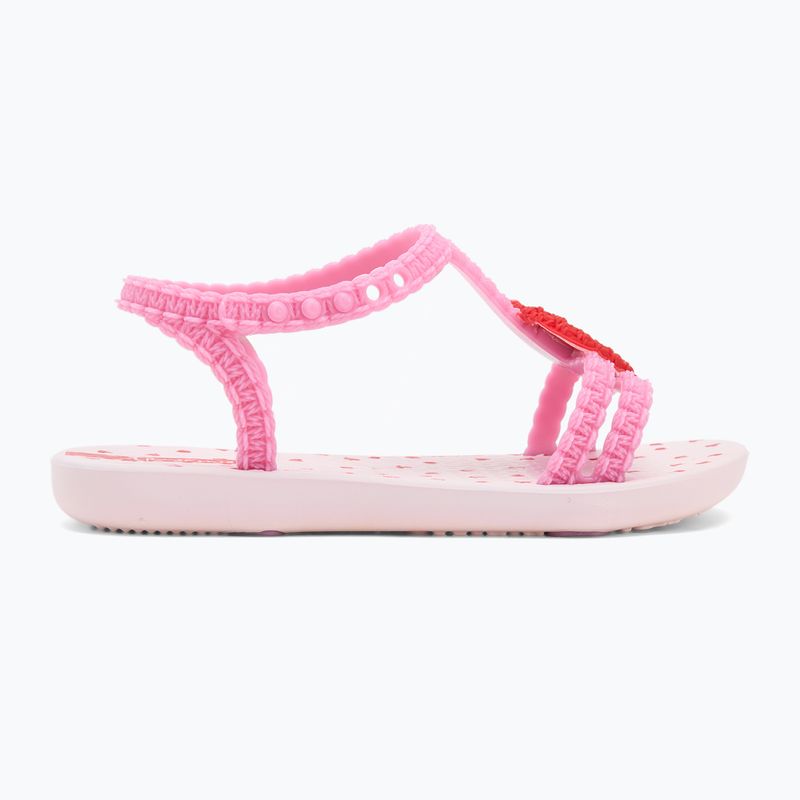 Ipanema My First Baby pink/pink/red sandals 2
