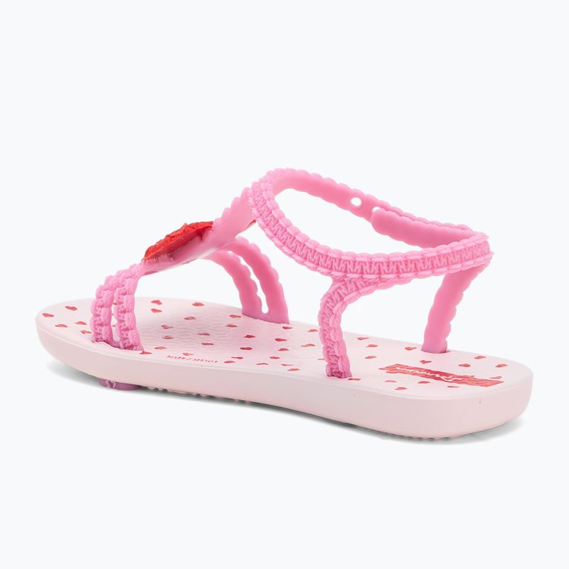 Ipanema My First Baby pink/pink/red sandals 3