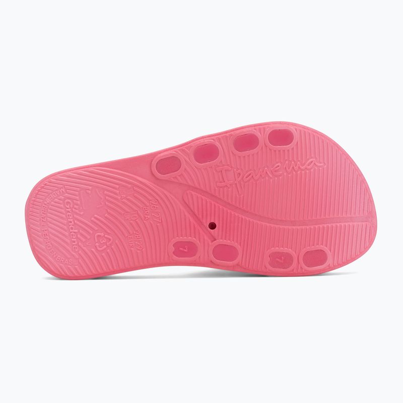 Ipanema Street Kids flip-flops pink/dark pink/green 4