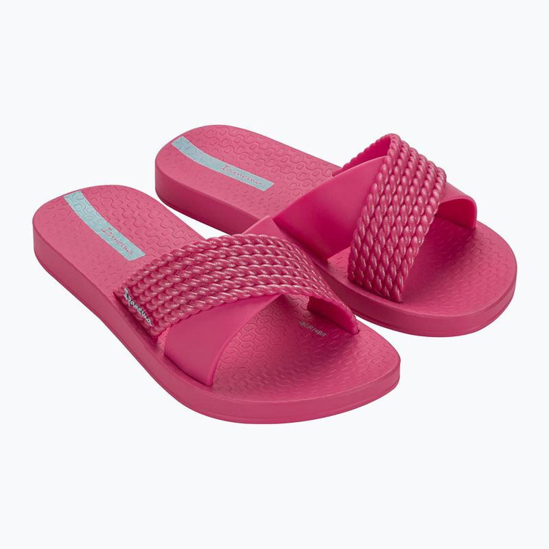 Ipanema Street Kids flip-flops pink/dark pink/green