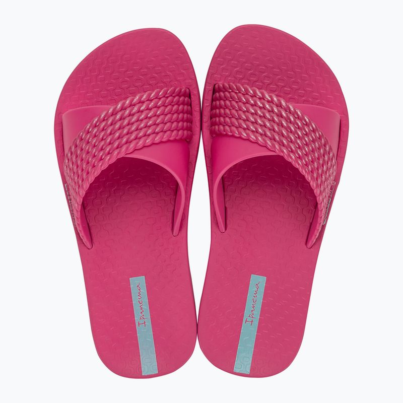 Ipanema Street Kids flip-flops pink/dark pink/green 2