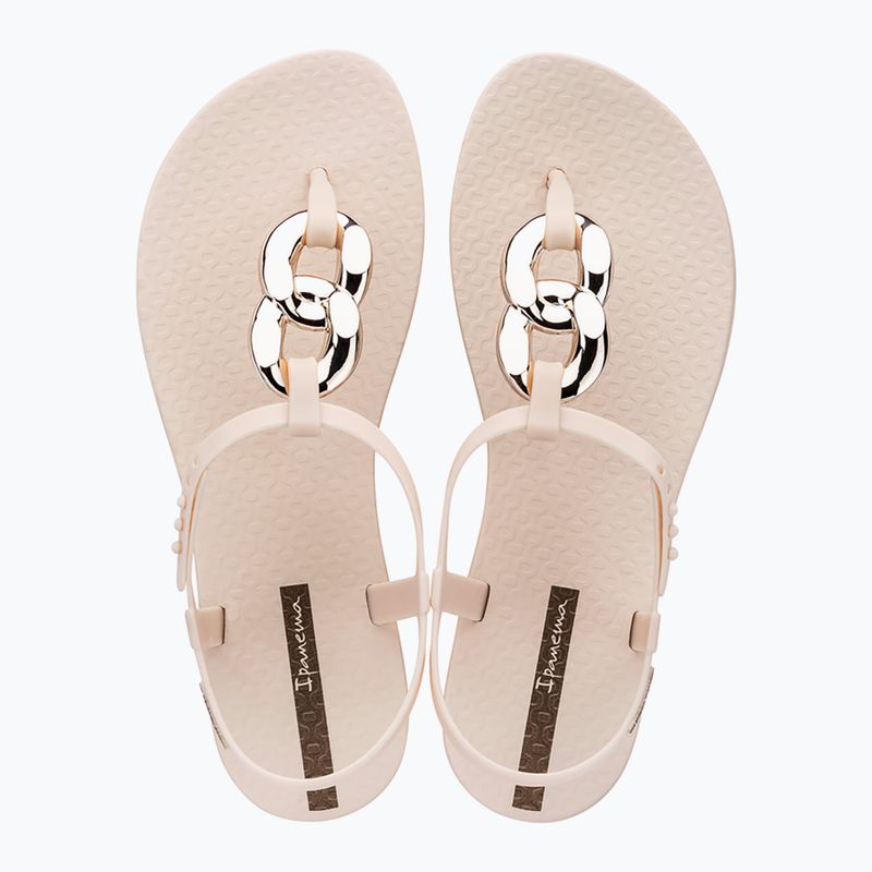 Ipanema Class Connect women's sandals beige/beige/white gold 2