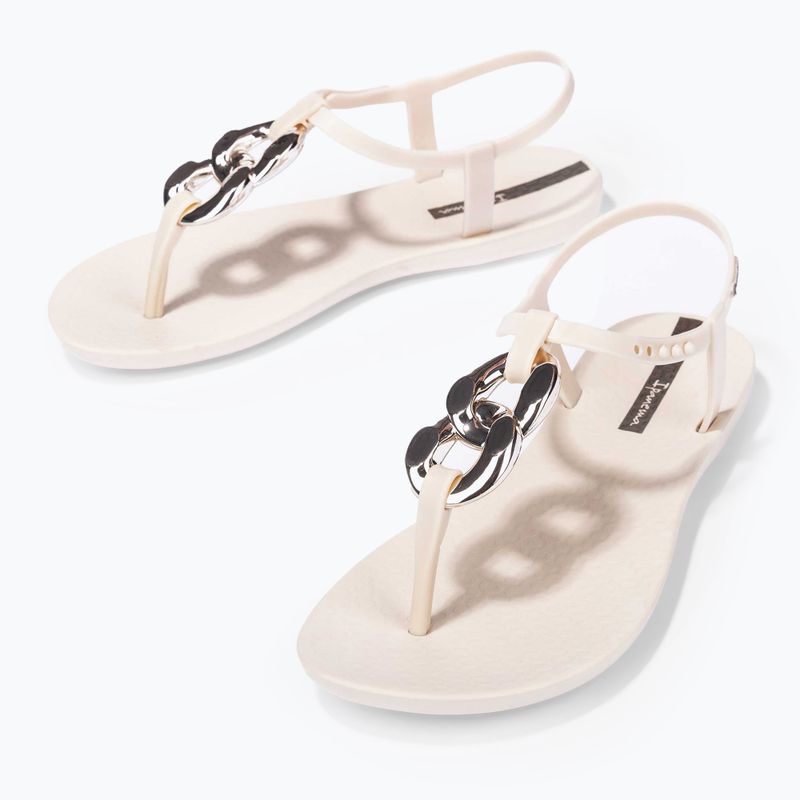 Ipanema Class Connect women's sandals beige/beige/white gold 3