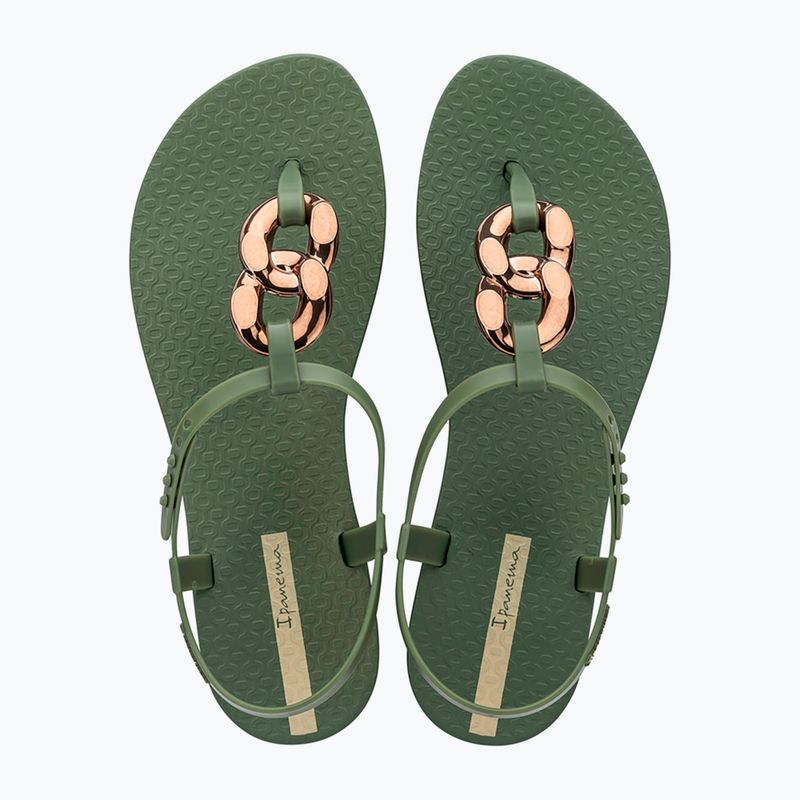 Women's sandals Ipanema Class Connect green/green/bronze 2