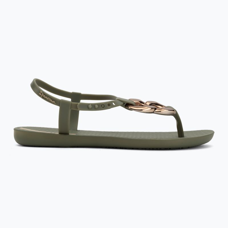 Women's sandals Ipanema Class Connect green/green/bronze 2