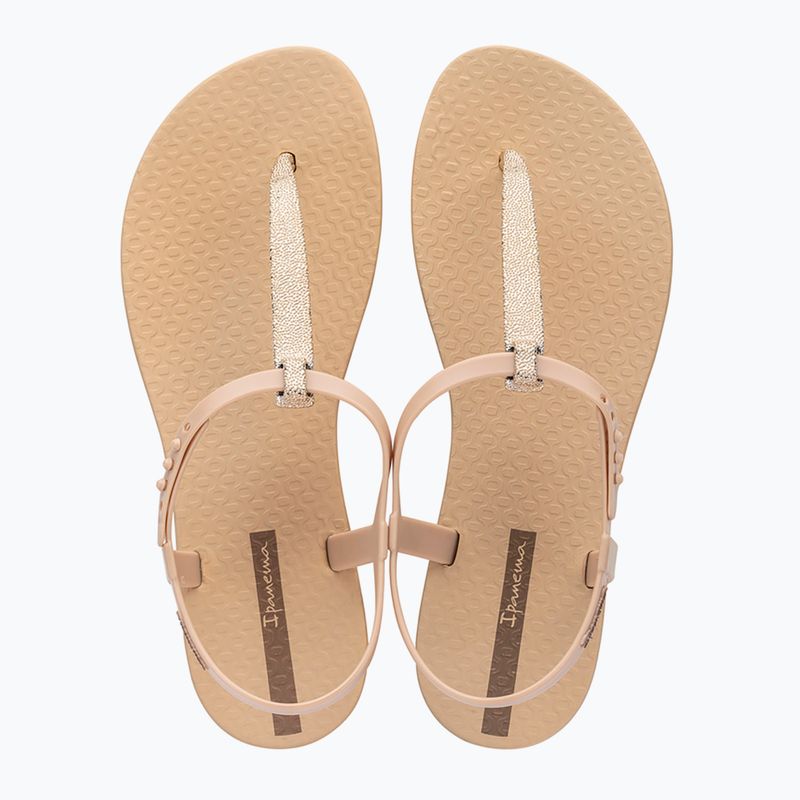 Women's Ipanema Classy beige/gold sandals 2