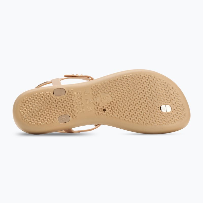 Women's Ipanema Classy beige/gold sandals 4