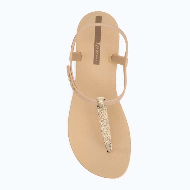 Women's Ipanema Classy beige/gold sandals 5