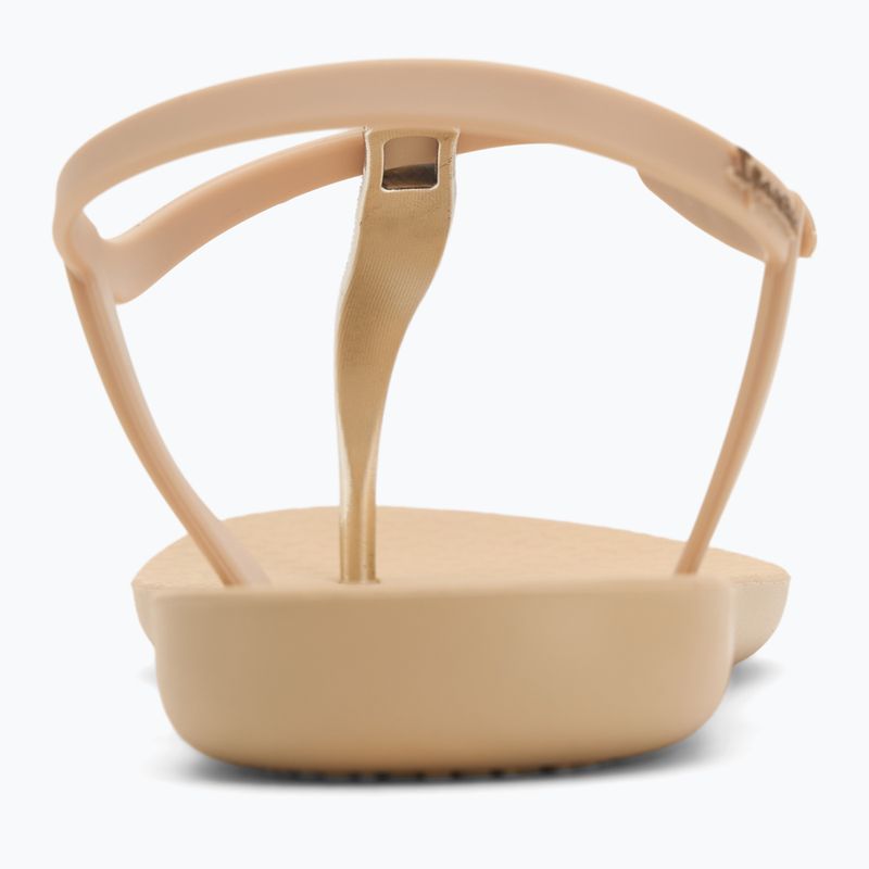 Women's Ipanema Classy beige/gold sandals 6