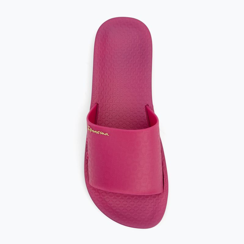 Ipanema Anat Classic pink/pink/green women's flip-flops 5