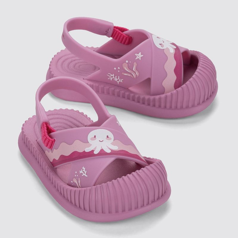 Ipanema Fun Sea Baby pink/pink sandals 3