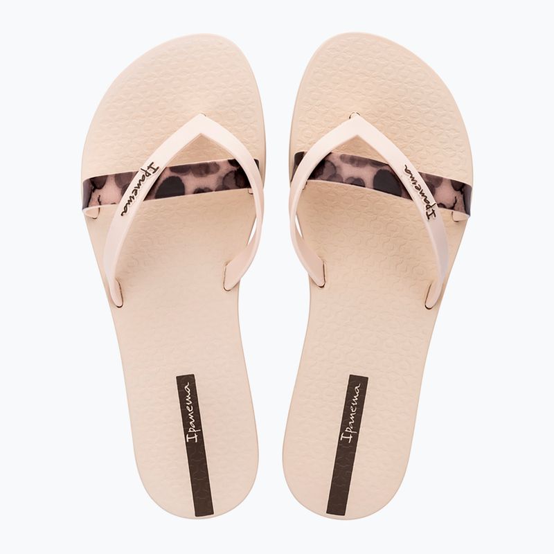 Ipanema Kirei Chic beige/brown women's flip flops 2