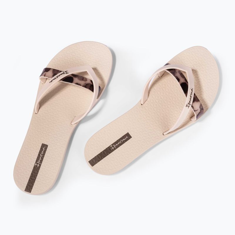 Ipanema Kirei Chic beige/brown women's flip flops 3