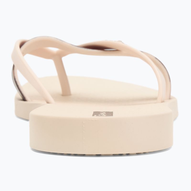 Ipanema Kirei Chic beige/brown women's flip flops 6