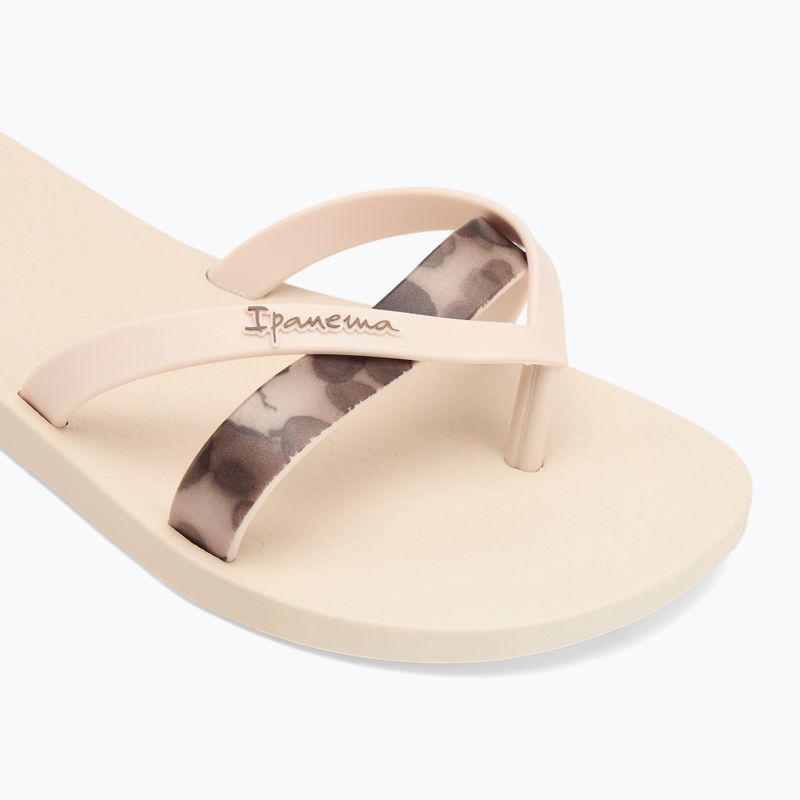 Ipanema Kirei Chic beige/brown women's flip flops 7