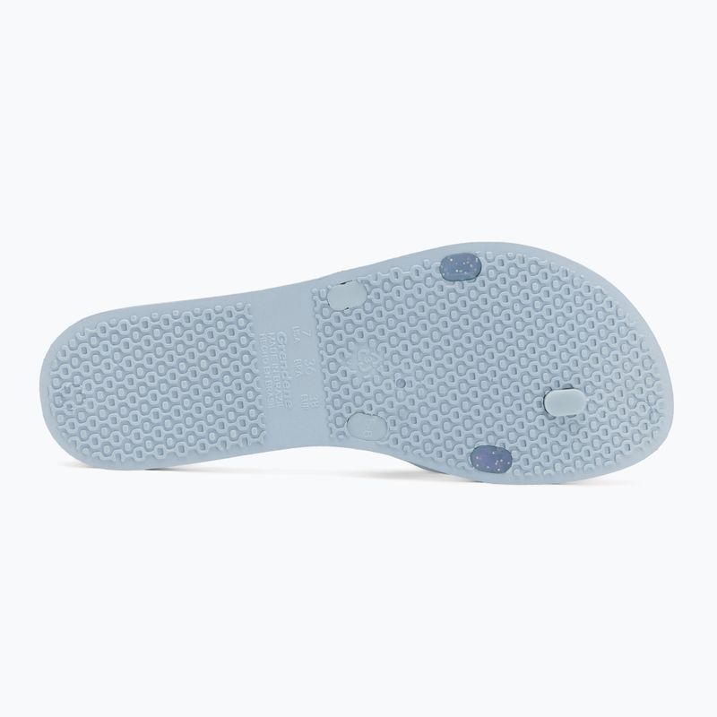 Ipanema Kirei Chic blue/pearly blue women's flip flops 4