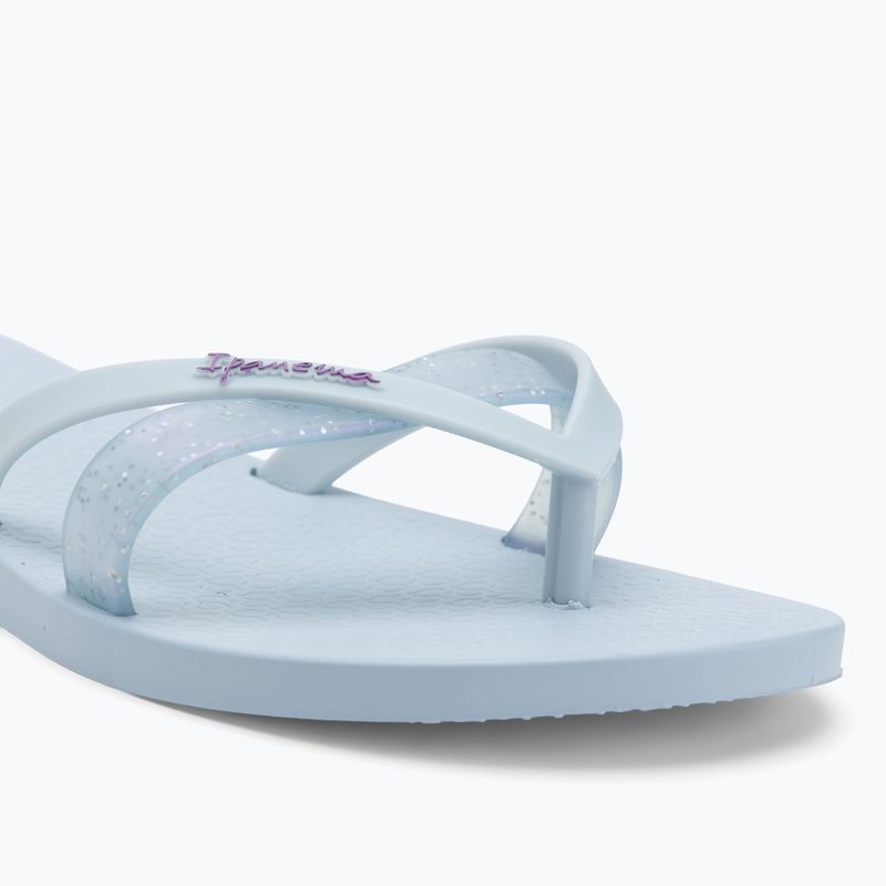 Ipanema Kirei Chic blue/pearly blue women's flip flops 7