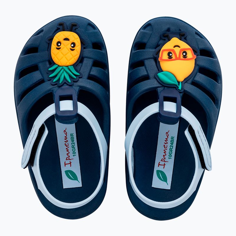 Ipanema Summer XIV Baby dark blue/light blue sandals 2