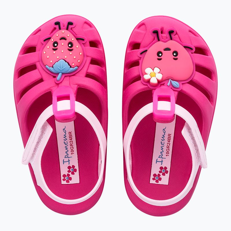 Ipanema Summer XIV Baby dark pink/light pink sandals 2
