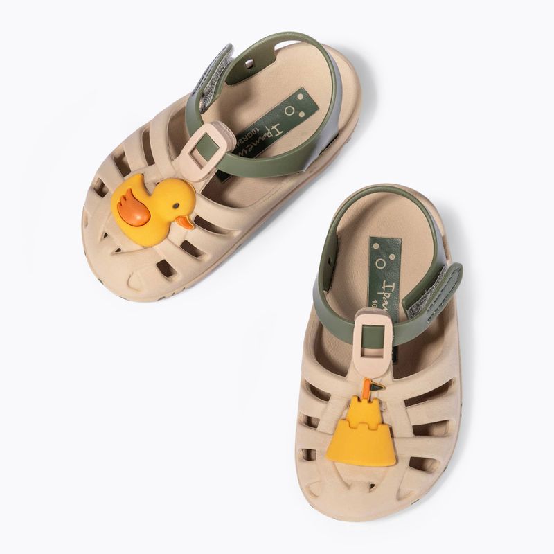 Ipanema Summer XV Baby light beige/green/yellow sandals 3
