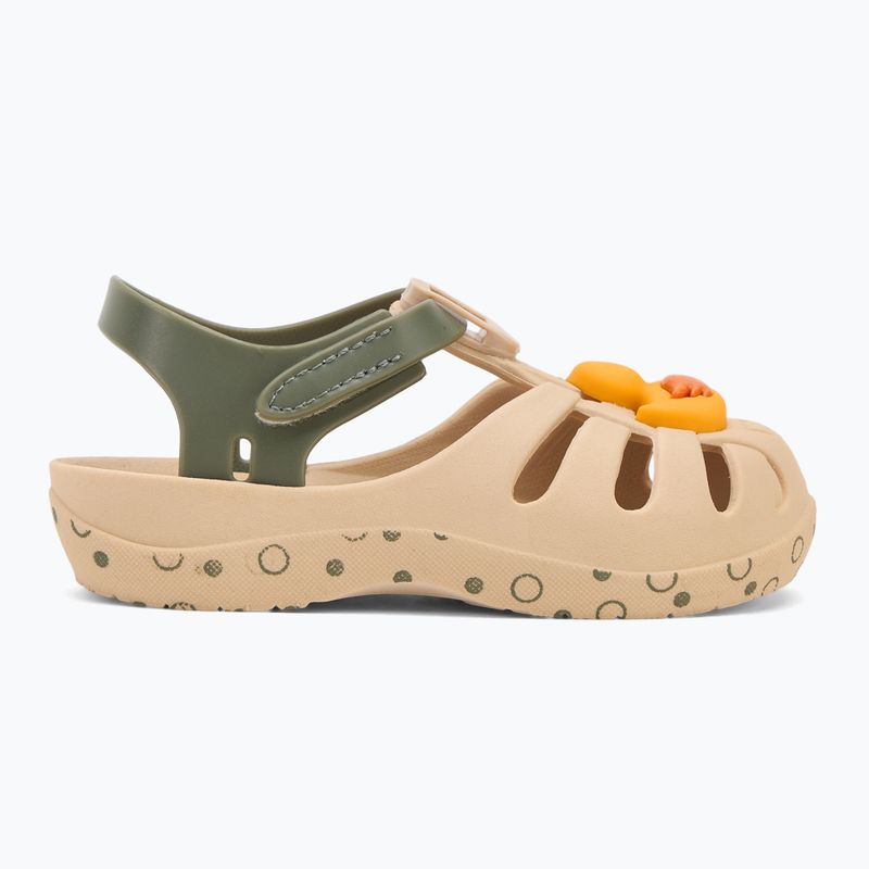 Ipanema Summer XV Baby light beige/green/yellow sandals 2
