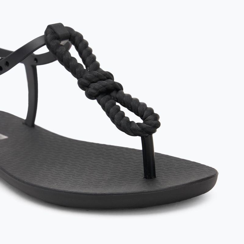Ipanema Class Infinity black/black/lilac women's sandals 7