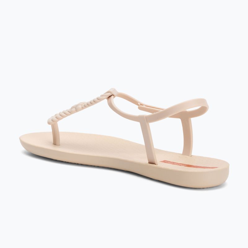 Ipanema Class Infinity beige/beige/orange women's sandals 3
