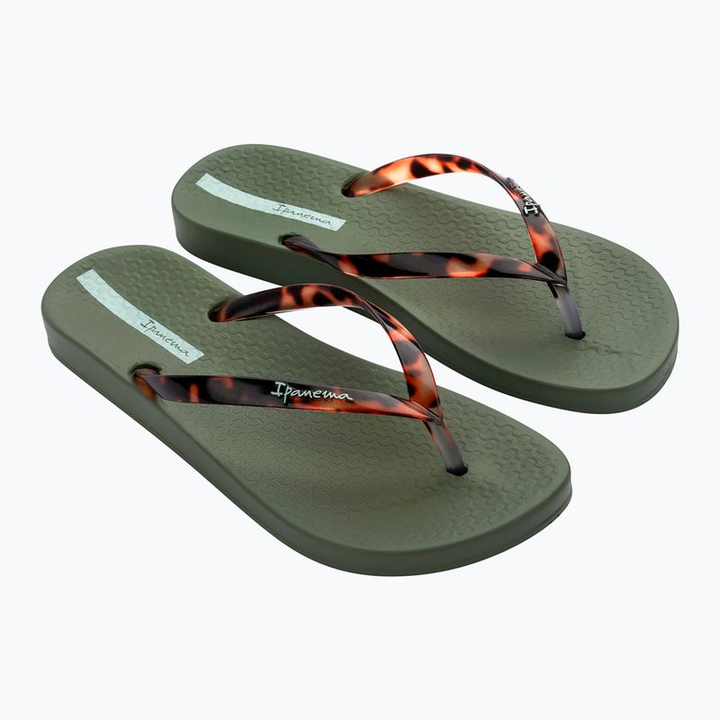 Ipanema Anat Connect II green/clear women's flip flops