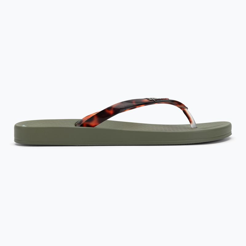 Ipanema Anat Connect II green/clear women's flip flops 2