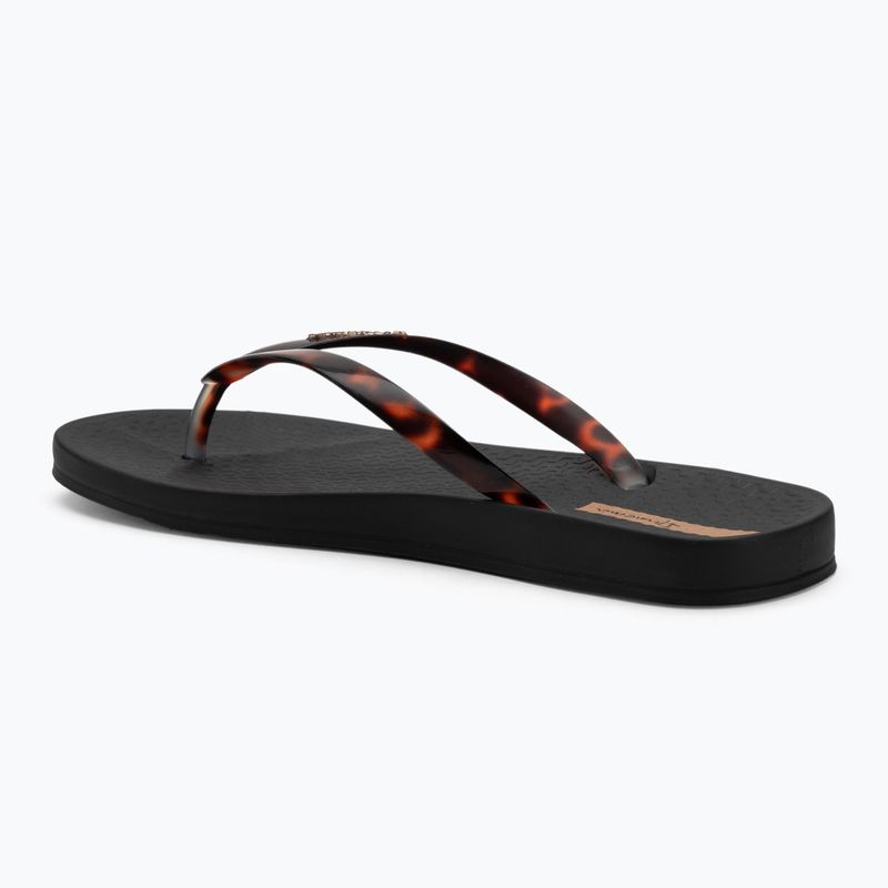 Ipanema Anat Connect II black/clear women's flip flops 3