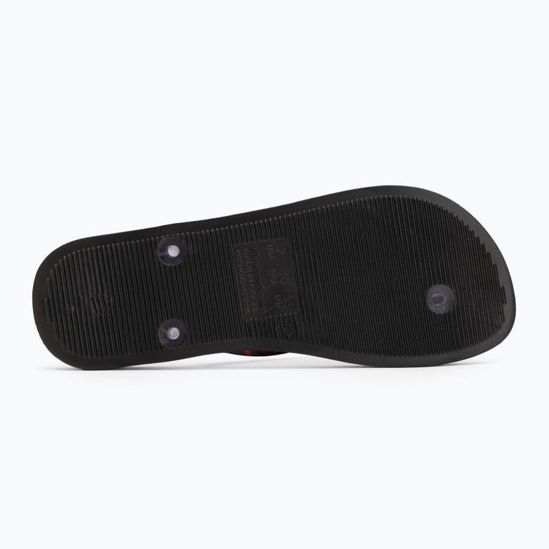 Ipanema Anat Connect II black/clear women's flip flops 4