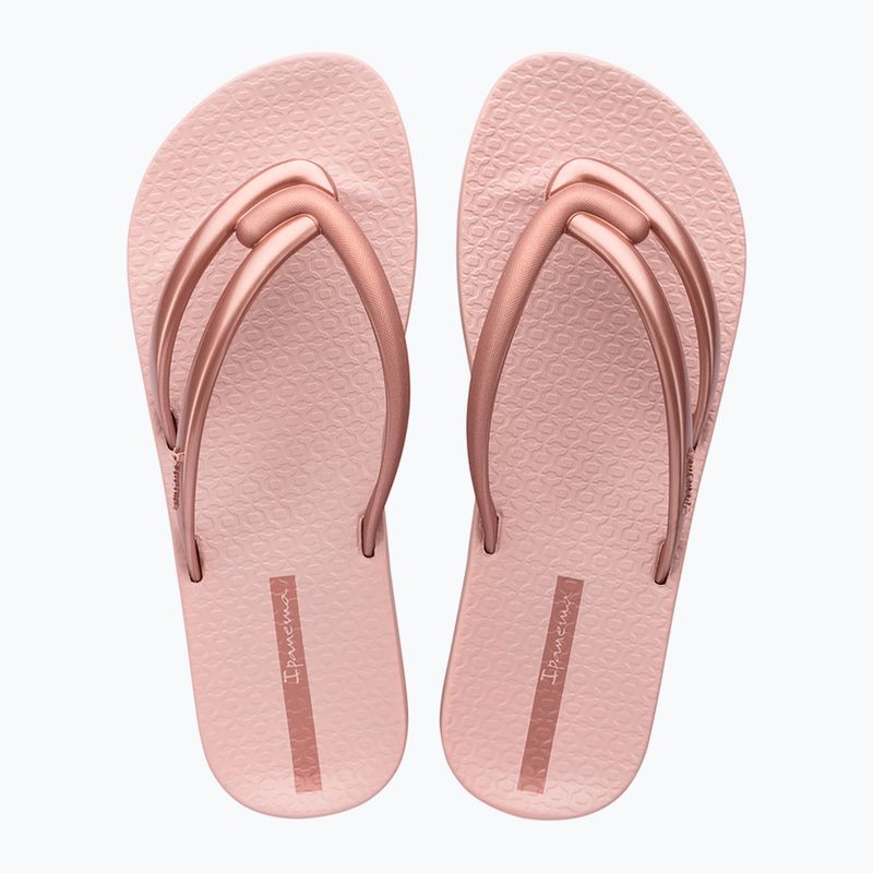 Ipanema women's flip flops Comfy pink/metallic pink 2