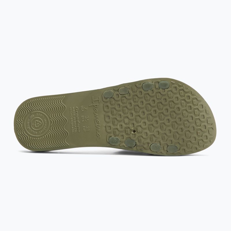 Ipanema Street II women's flip-flops dark green /green 4
