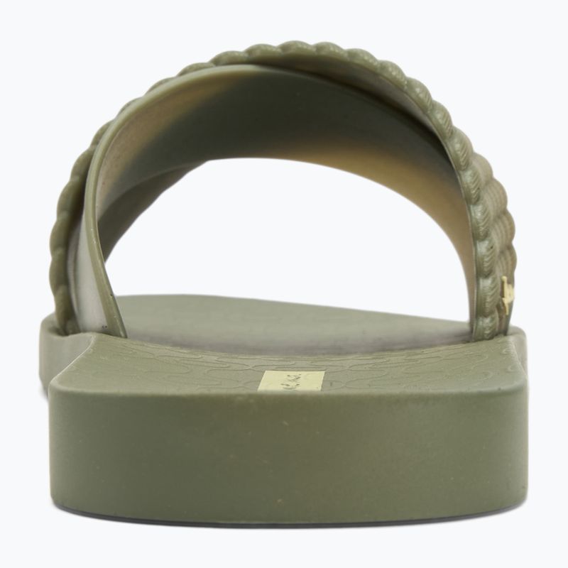 Ipanema Street II women's flip-flops dark green /green 6