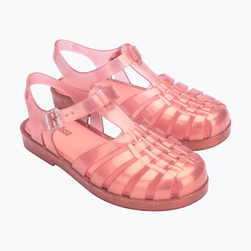 Women's sandals Melissa Possession Shiny Ad pearly pink 3