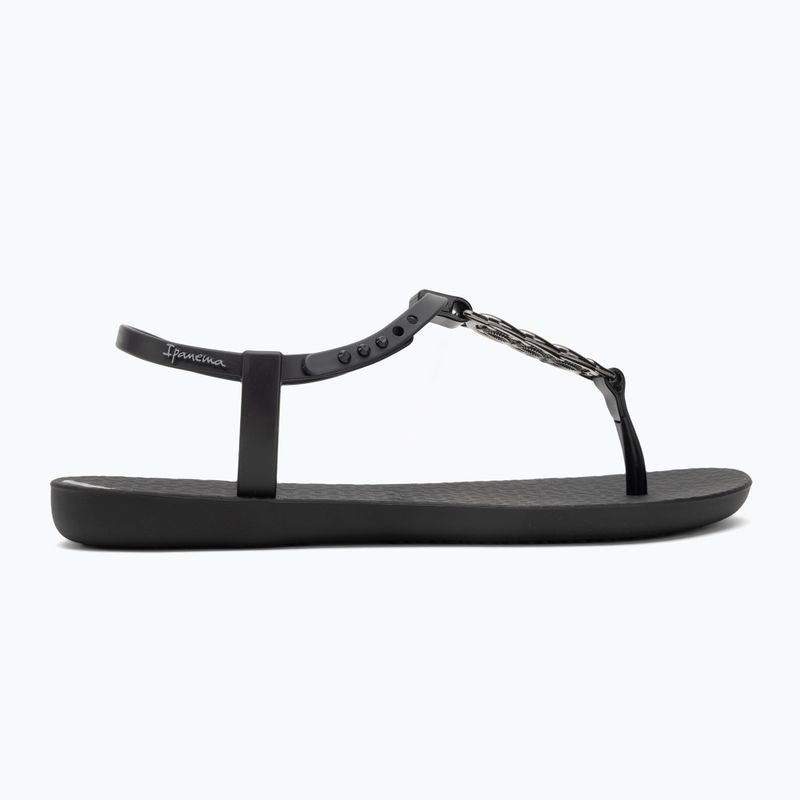 Women's Ipanema Class Chain sandals black/dark grey 2
