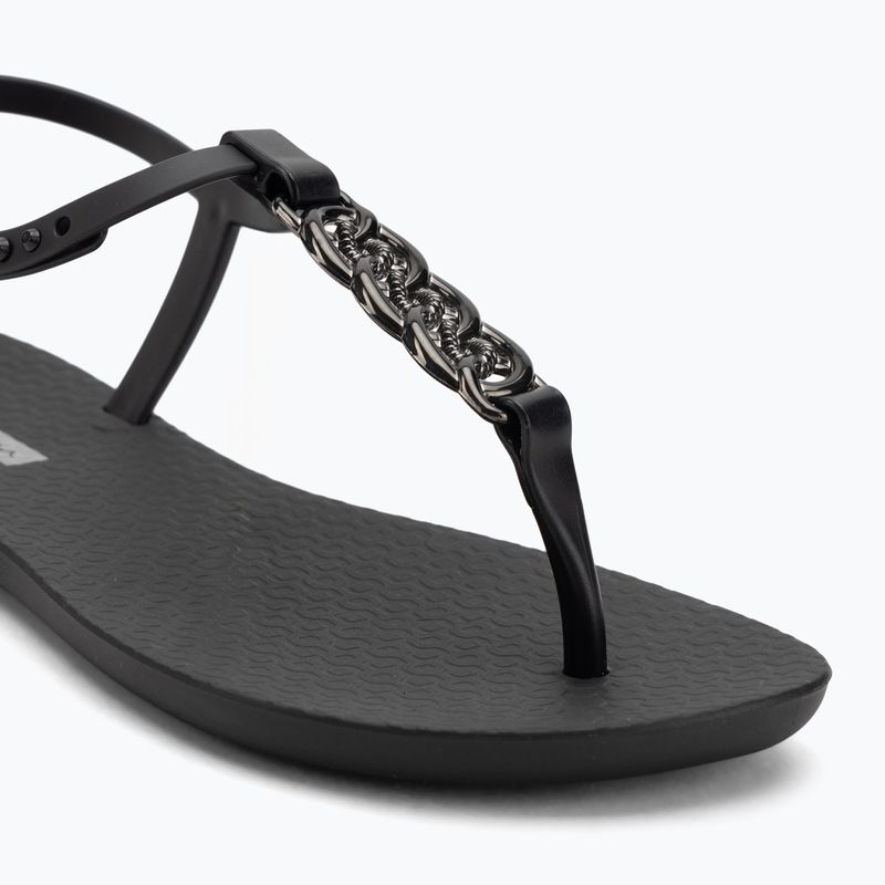 Women's Ipanema Class Chain sandals black/dark grey 7