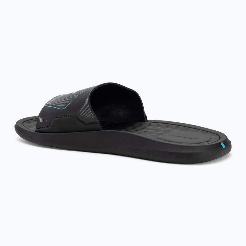 RIDER Step Slide black/black/white men's flip-flops 3