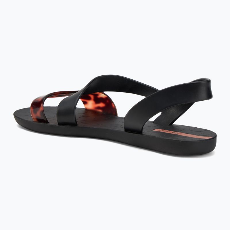 Women's sandals Ipanema Vibe black/turtle/pink 3