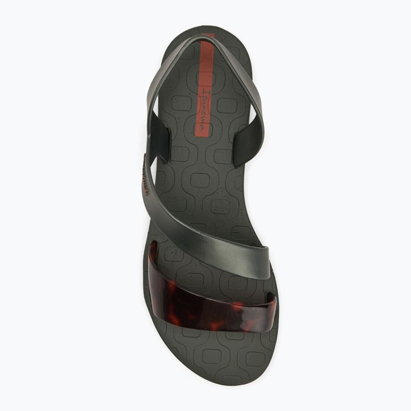 Women's sandals Ipanema Vibe green/turtle/brown 5