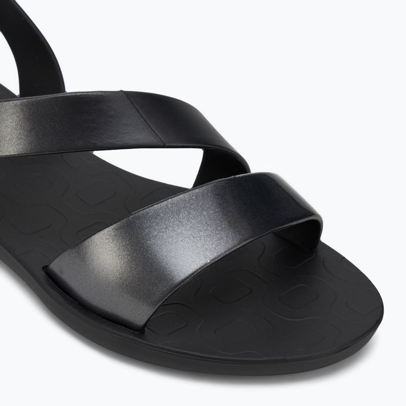 Ipanema Vibe black/gradient/silver women's sandals 7