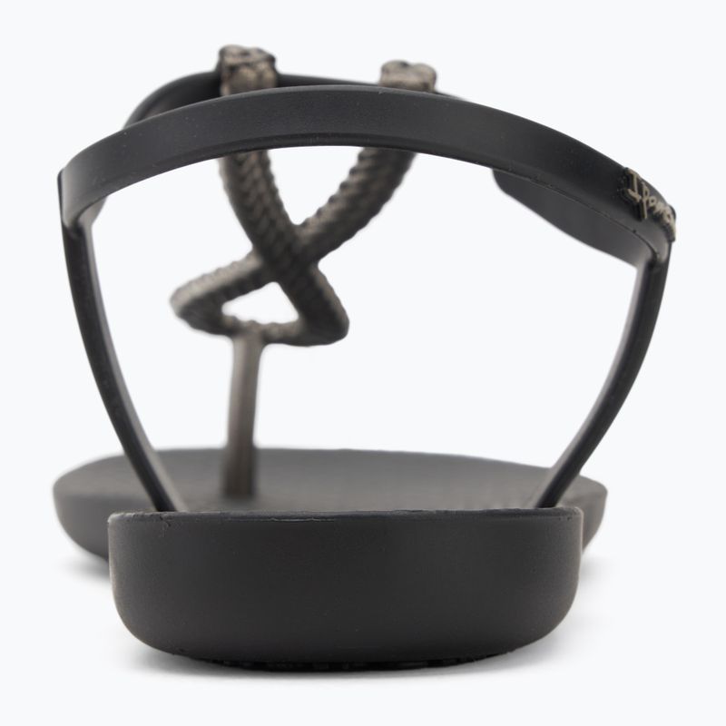 Ipanema Class Twist black/dark grey women's sandals 6