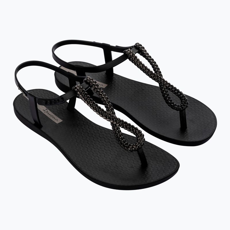 Ipanema Class Twist black/dark grey women's sandals