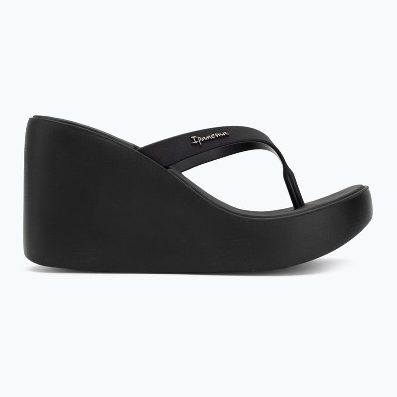 Women's Ipanema High Fashion II flip flops black/black/beige 2