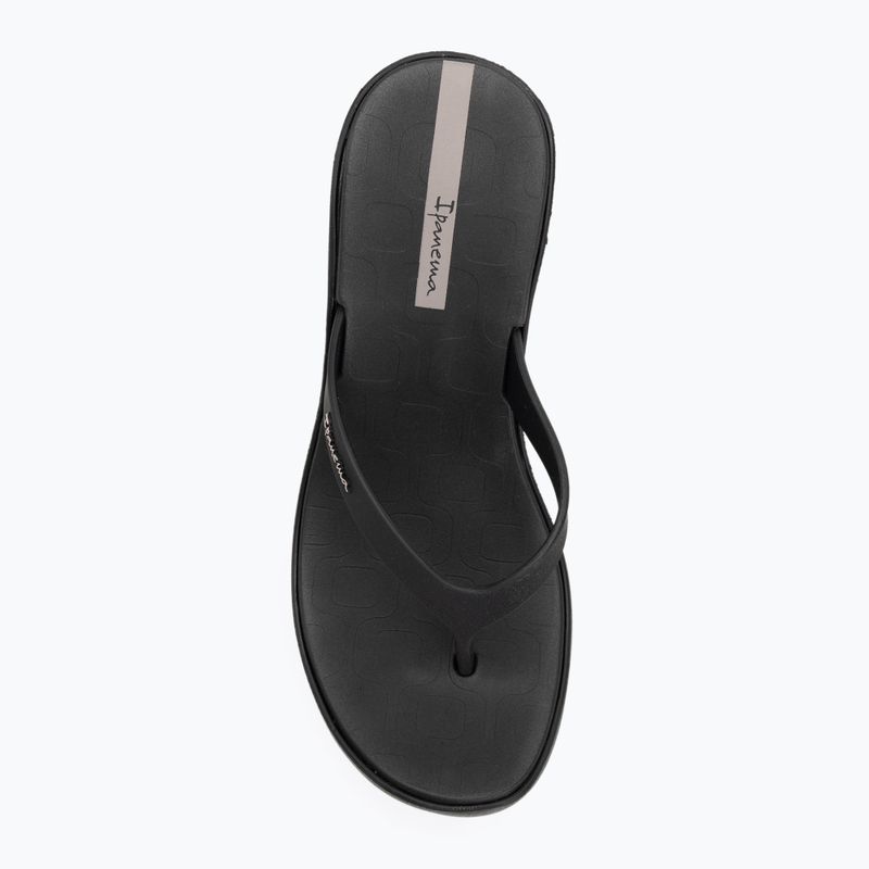 Women's Ipanema High Fashion II flip flops black/black/beige 5