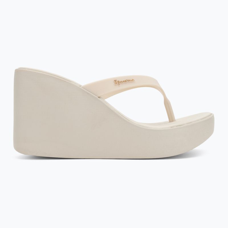Women's Ipanema High Fashion II flip flops beige/light beige 2