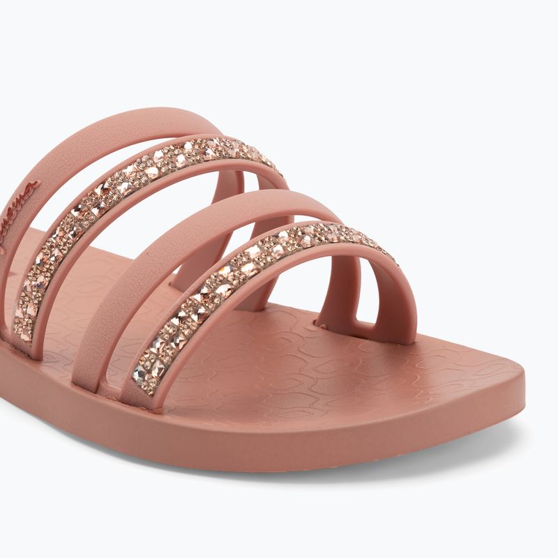 Ipanema Chic Slide pink/tile brown women's flip-flops 7