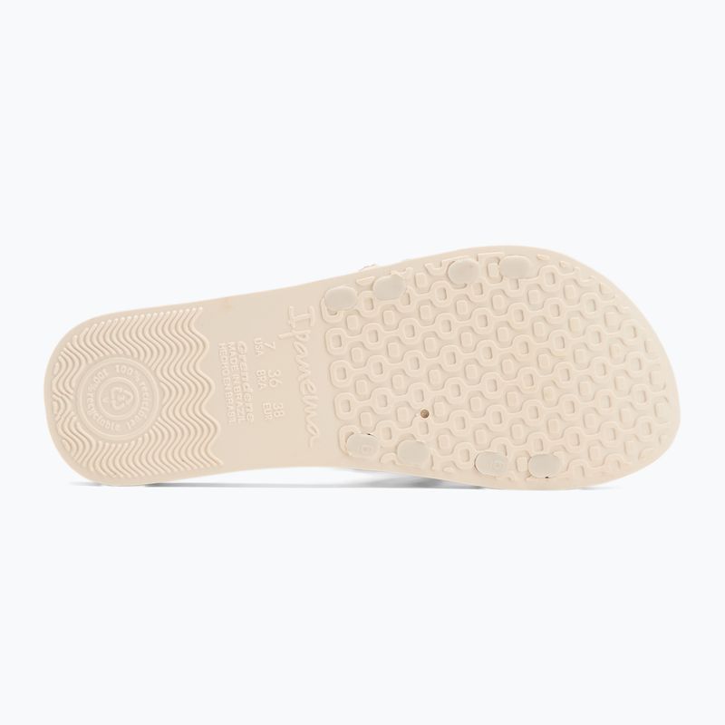 Ipanema Chic Slide beige/beige women's flip-flops 4